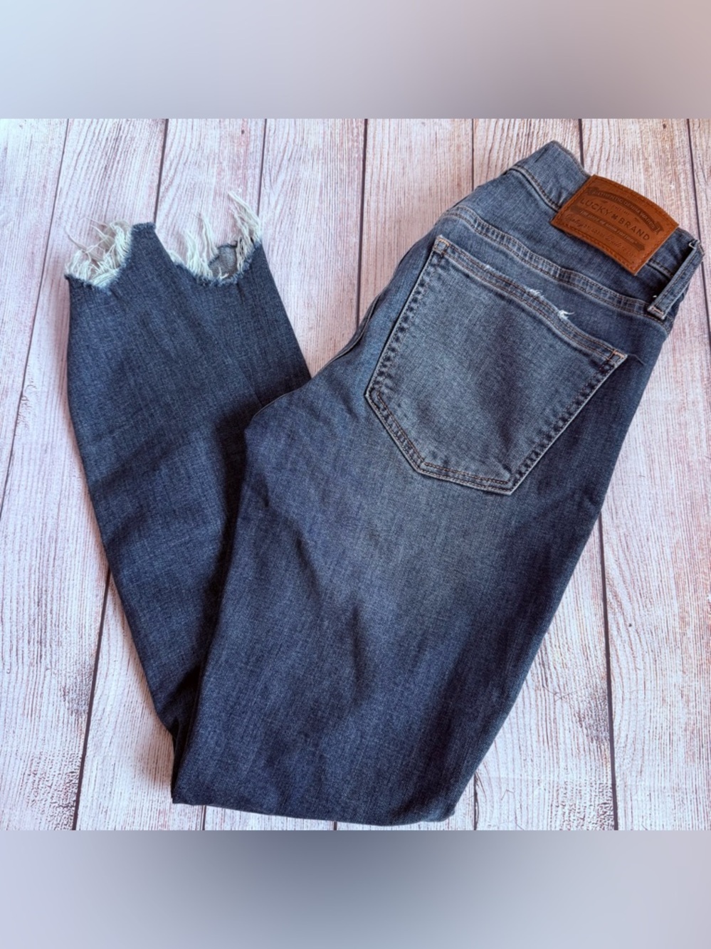 LUCKY BRAND Ava Mid Rise Skinny Jeans 27
